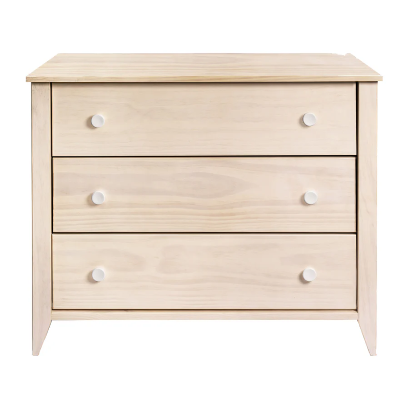 Babyletto Sprout 3 Drawer Changer Dresser In Washed Natural white
