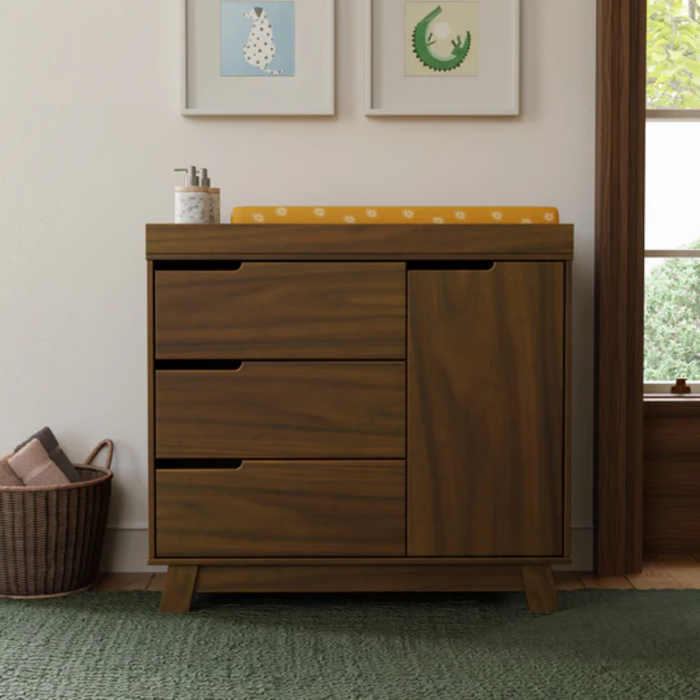 Hudson 3-Drawer Changer Dresser by Babyletto at $499! Shop now at Nestled by Snuggle Bugz for Dressers.