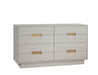 Como 8-Drawer King Dresser - 65" by Natart Juvenile at $2499! Shop now at Nestled by Snuggle Bugz for Dressers.