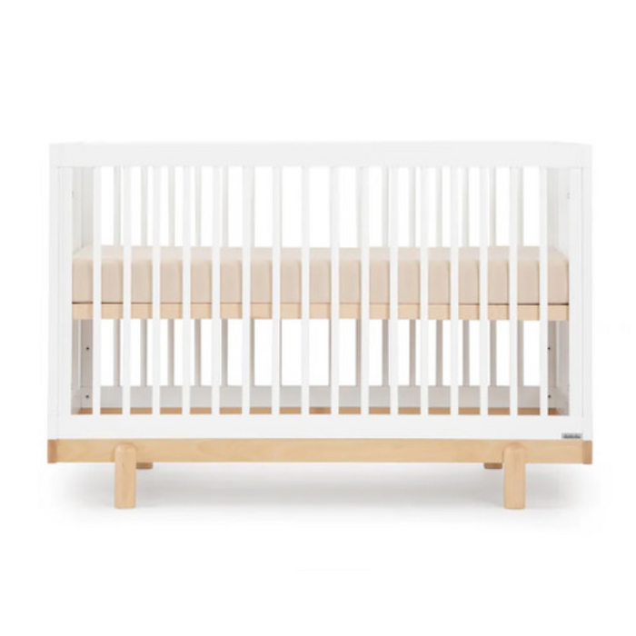 Bliss 4 in 1 Convertible Crib Baby Store Natural