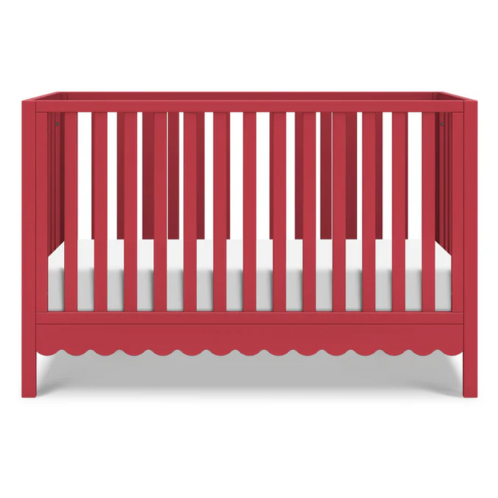 Sammy Scallop 4-in-1 Convertible Crib by DaVinci at $499! Shop now at Nestled by Snuggle Bugz for Nursery & Décor.