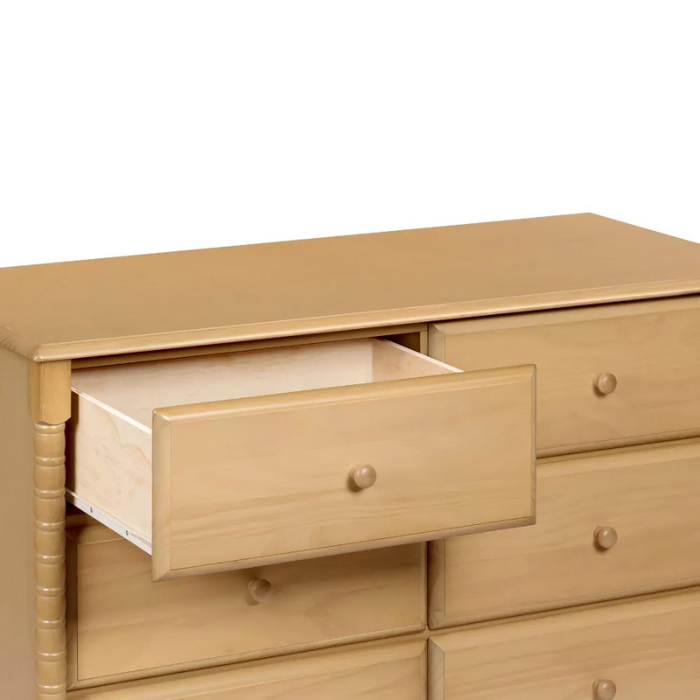 Jenny Lind Spindle 6-Drawer Dresser by DaVinci at $499! Shop now at Nestled by Snuggle Bugz for Dressers.