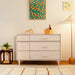 Lolly 6-Drawer Double Dresser by Babyletto at $899! Shop now at Nestled by Snuggle Bugz for Dressers.