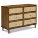 Marin 6-Drawer Dresser by Namesake at $999! Shop now at Nestled by Snuggle Bugz for Dressers.