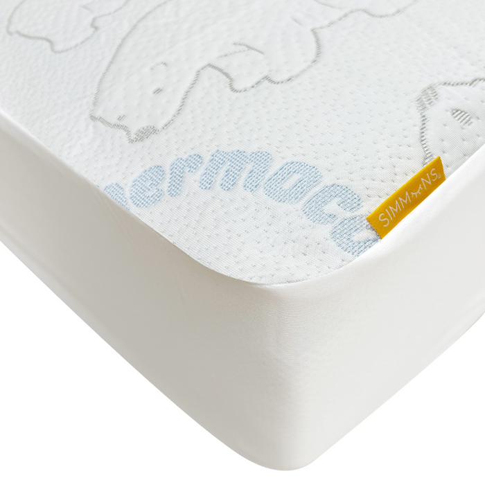 OOPS ThermoCool Crib Mattress Protector by Simmons at $31.99! Shop now at Nestled by Snuggle Bugz for Nursery & Décor.