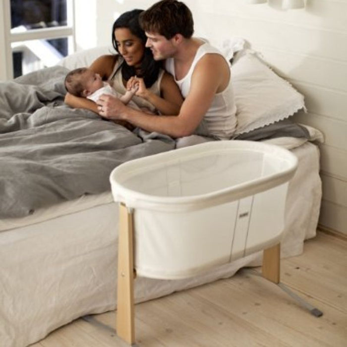 Baby Cradle White Nestled Canada s Nursery Baby Furniture Store Nestled by Snuggle Bugz