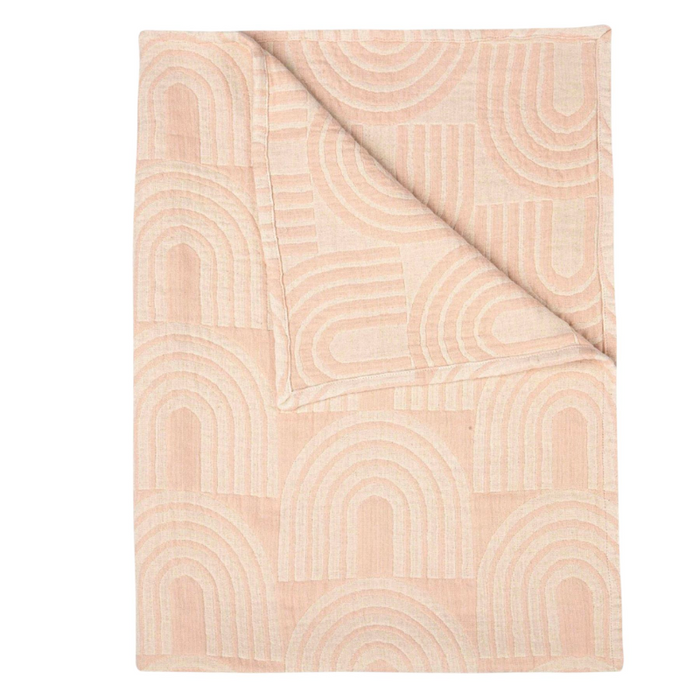 Jacquard Muslin Blanket by Crane at $63.99! Shop now at Nestled by Snuggle Bugz for Nursery & Décor.