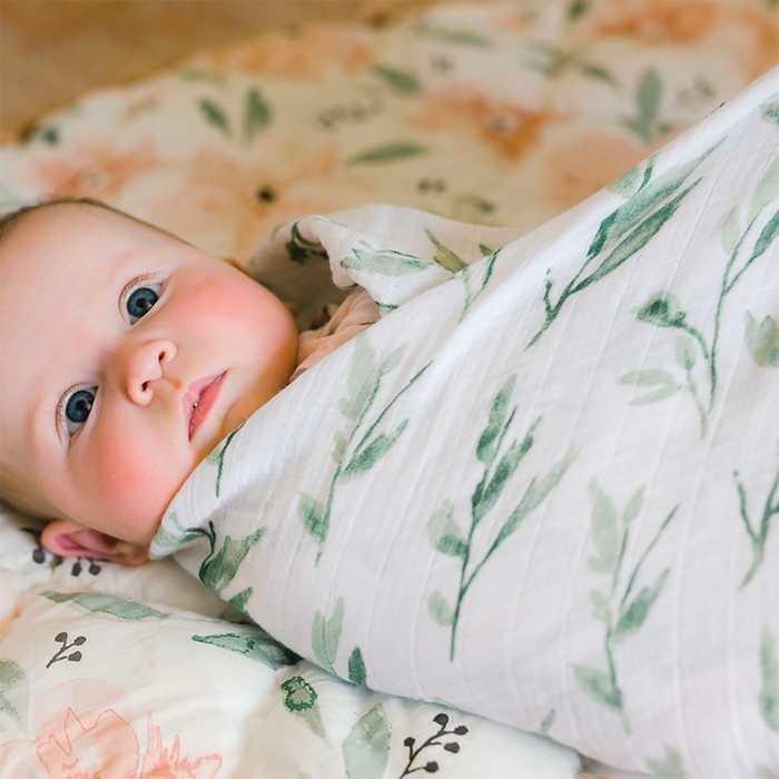 Muslin Swaddle Blankets - 2 Pack by Crane at $64.99! Shop now at Nestled by Snuggle Bugz for Nursery & Décor.