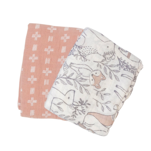 Muslin Swaddle Blankets - 2 Pack by Crane at $64.99! Shop now at Nestled by Snuggle Bugz for Nursery & Décor.