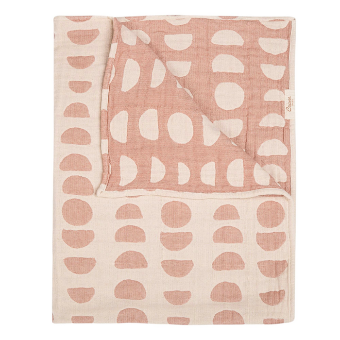 Jacquard Muslin Blanket by Crane at $63.99! Shop now at Nestled by Snuggle Bugz for Nursery & Décor.