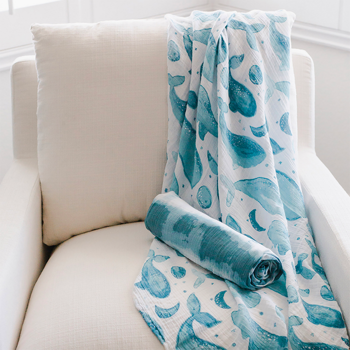 Muslin Swaddle Blankets - 2 Pack by Crane at $64.99! Shop now at Nestled by Snuggle Bugz for Nursery & Décor.