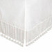 Off-White Boho Crib Skirt by Crane at $79.99! Shop now at Nestled by Snuggle Bugz for Nursery & Décor.