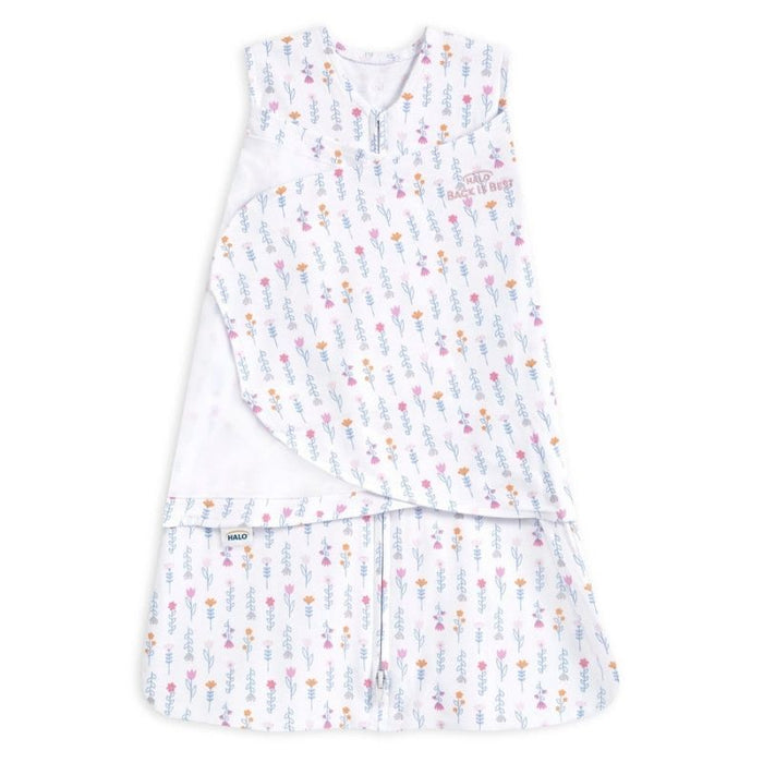 Cotton Swaddle Sleepsack 1.5 Tog Flower Garden