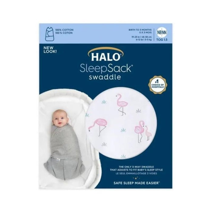 Cotton Swaddle Sleepsack 1.5 Tog by HALO at $34.99! Shop now at Nestled by Snuggle Bugz for Nursery & Decor.