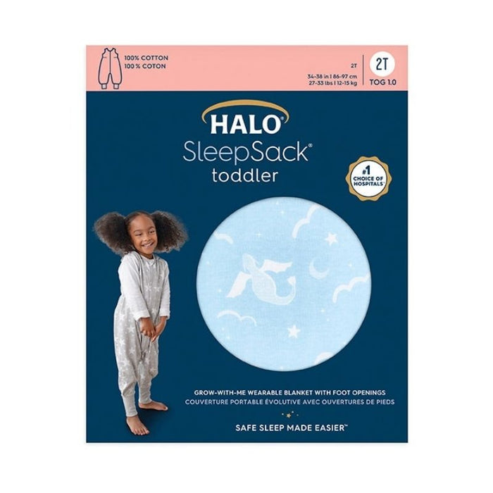 Toddler Cotton Wearable Sleep Sacks by Halo at $39.99! Shop now at Nestled by Snuggle Bugz for Nursery & Decor.