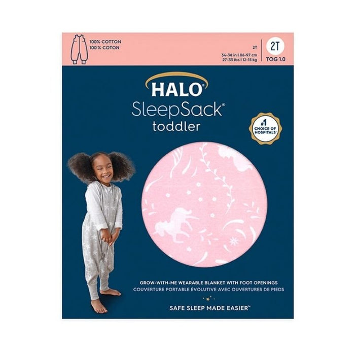 Toddler Cotton Wearable Sleep Sacks by Halo at $39.99! Shop now at Nestled by Snuggle Bugz for Nursery & Decor.