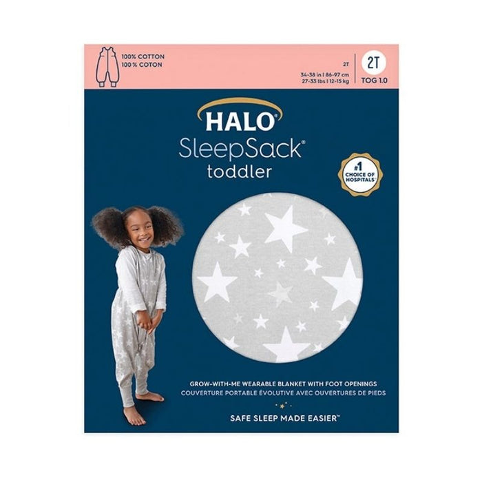 Toddler Cotton Wearable Sleep Sacks by Halo at $39.99! Shop now at Nestled by Snuggle Bugz for Nursery & Decor.