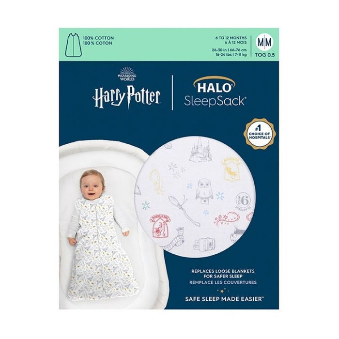 Harry Potter Wearable Blanket 100% Cotton by Halo at $39.99! Shop now at Nestled by Snuggle Bugz for Nursery & Decor.