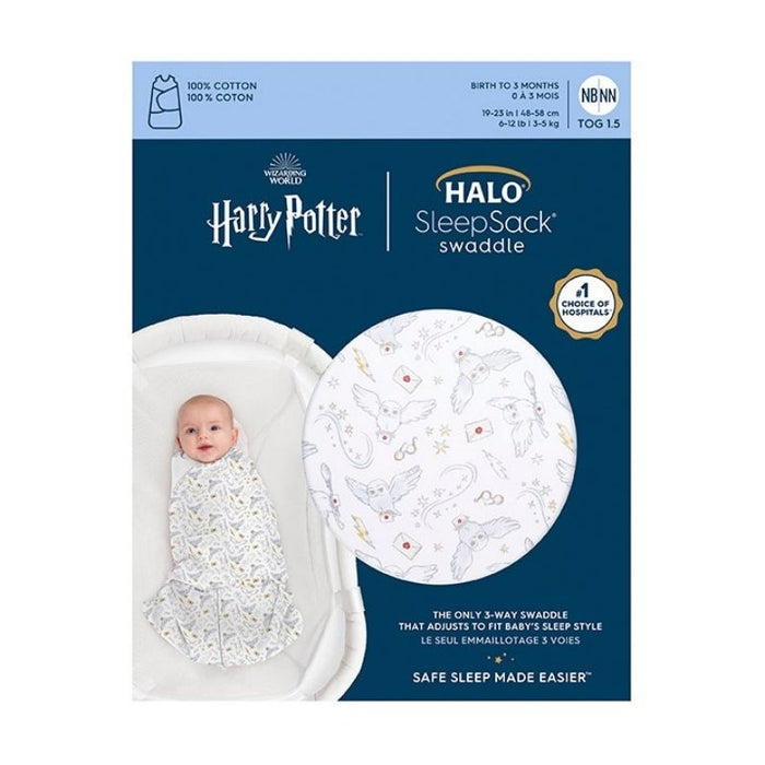 Harry Potter Swaddle 100% Cotton by Halo at $39.99! Shop now at Nestled by Snuggle Bugz for Nursery & Decor.