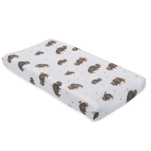 Cotton Muslin Changing Pad Cover by Little Unicorn at $29.99! Shop now at Nestled by Snuggle Bugz for Nursery & Décor.