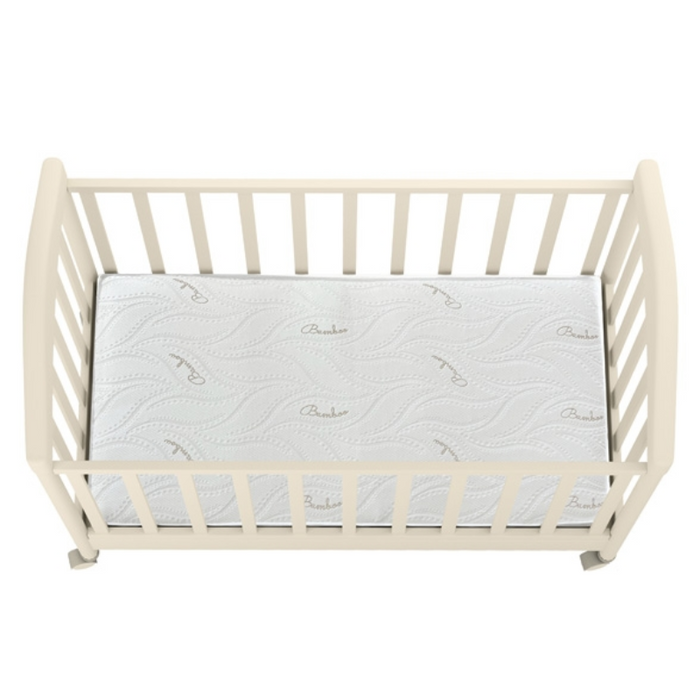 Serene Crib Mattress by Simmons at $129.99! Shop now at Nestled by Snuggle Bugz for Nursery & Decor.