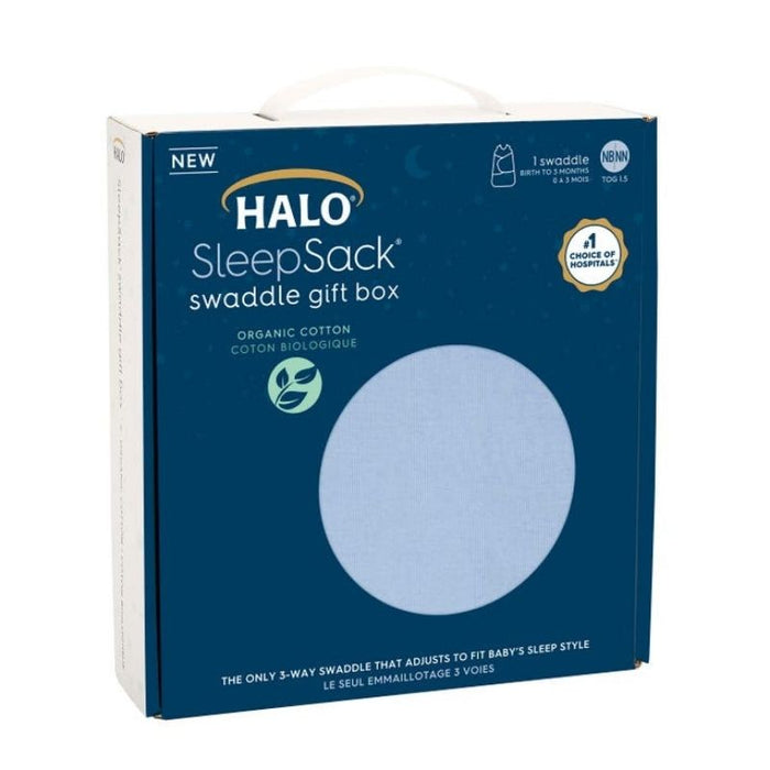 Swaddle Organic Cotton Gift Box by HALO at $49.99! Shop now at Nestled by Snuggle Bugz for Nursery & Decor.